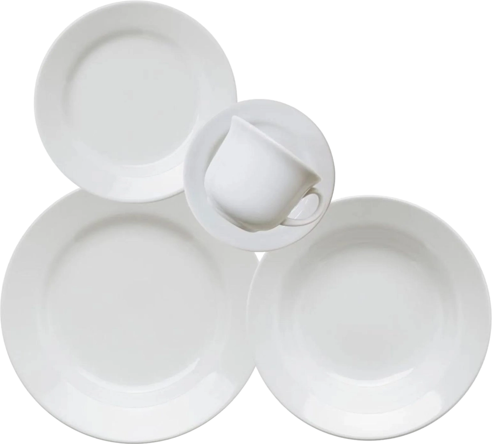 Aparelho de Jantar Oxford 20 Peças Branco (142002)