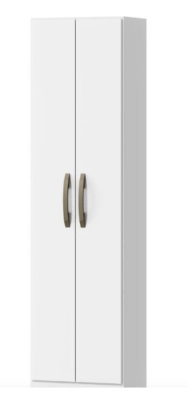 Armário Multiuso Elara Mx Móveis 2P Branco (MU019) 