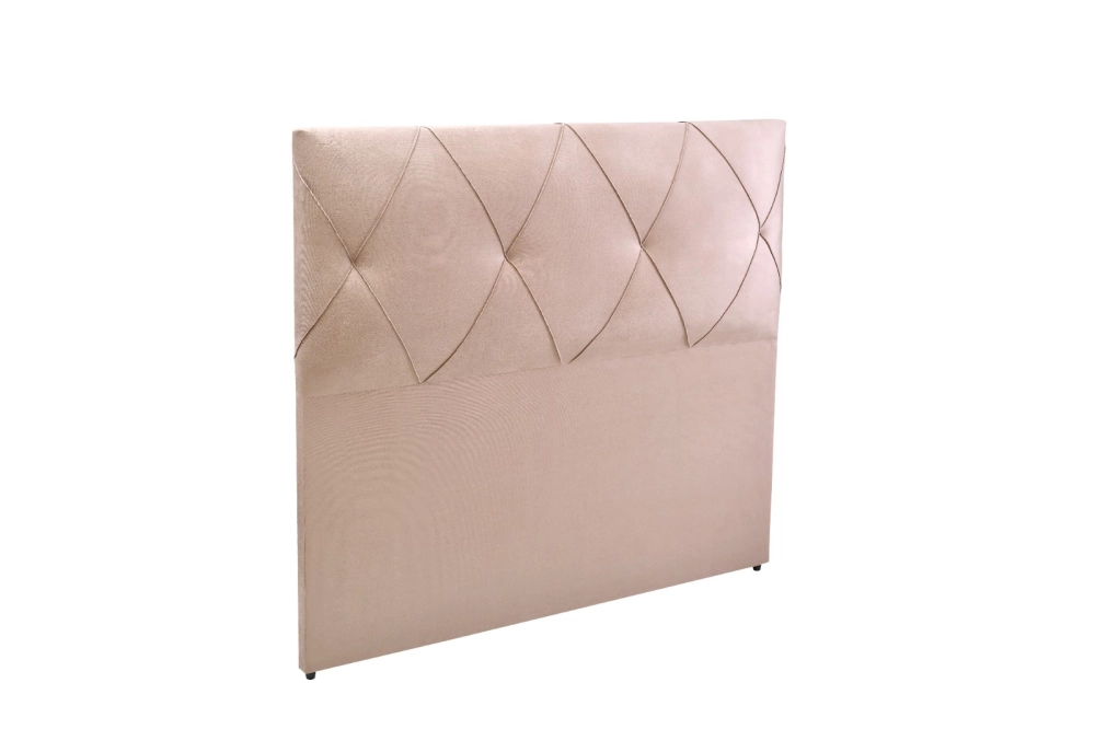 Cabeceira 140 New Bréscia 050-CBH Bege TEC 2124  DSOLL