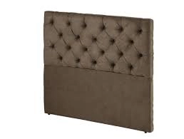 Cabeceira de Cama Box Solteiro 090 VIPP Marrom Newsonno 