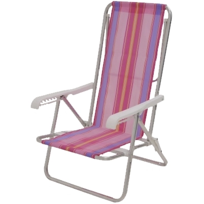 Cadeira Reclinavel Mor Aluminio 8 Posições Sortida (2104) 