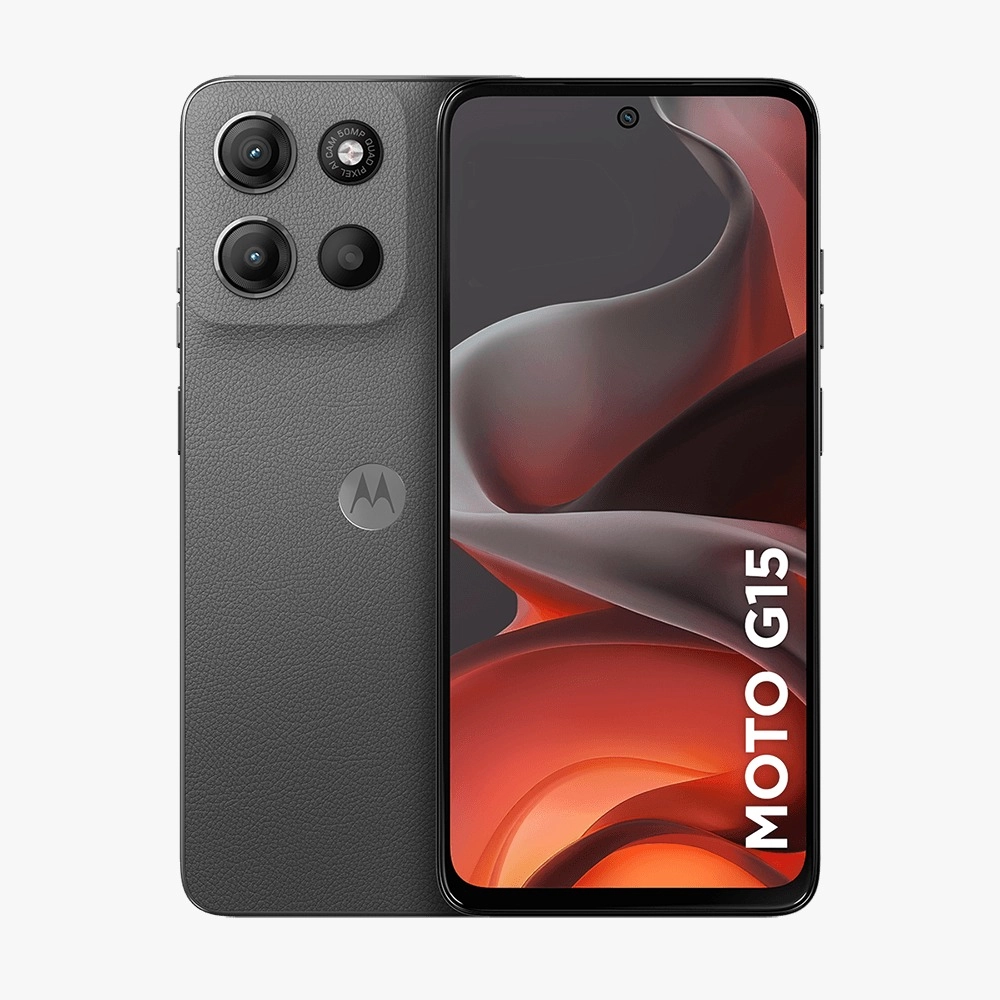 Celular Moto G15 Motorola 256GB XT2521 Grafite 
