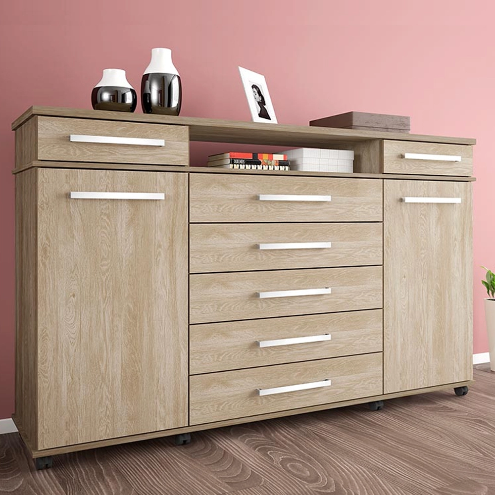 Cômoda Sapateira London Nogal/Vanilla Demobile