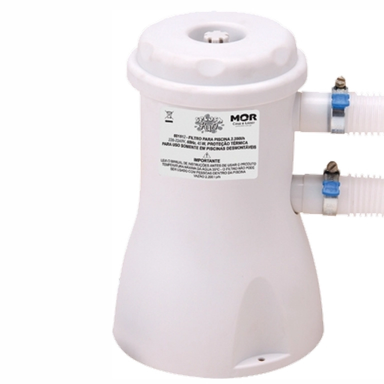 Filtro para Piscina MOR 2.200 Litros/Hora  (1512)