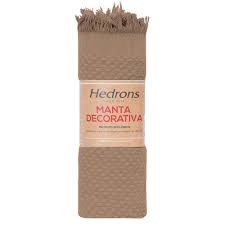 Manta de Sofá 145x200 Buzios Camurça Hedrons 