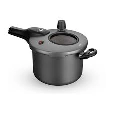 Panela Pressão MTA  4,5 Litros com Visor Grafite (Ref.6600)