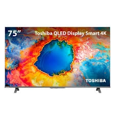 TV 75" Toshiba Qled Smart 4k (75C450NS TB037M ) 