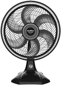 Ventilador de Mesa Ventisol 30cm Turbo Premium 549 6Pás Preto Ventisol